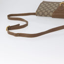 GUCCI GG Supreme Shoulder Bag PVC Beige Gold 904 02 050 Auth BA10453-7