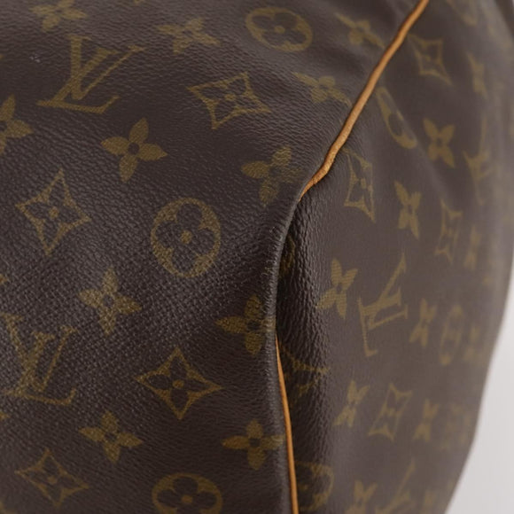 LOUIS VUITTON Monogram Keepall 60 Boston Bag M41422 LV Auth BA10455