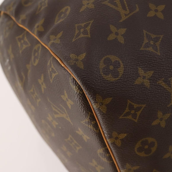 LOUIS VUITTON Monogram Keepall 60 Boston Tasche M41422 LV Auth BA10455