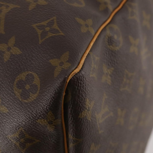 LOUIS VUITTON Monogram Keepall 60 Boston Bag M41422 LV Auth BA10455