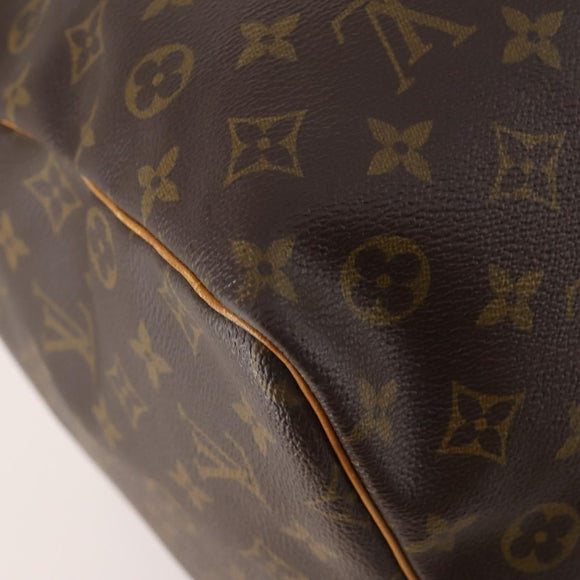 LOUIS VUITTON Monogram Keepall 60 Boston Tasche M41422 LV Auth BA10455