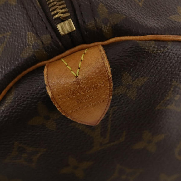 LOUIS VUITTON Monogram Keepall 60 Boston Bag M41422 LV Auth BA10455