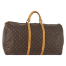 LOUIS VUITTON Monogram Keepall 60 Boston Tasche M41422 LV Auth BA10455-1
