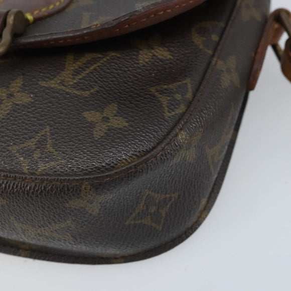 LOUIS VUITTON Monogram Saint Cloud PM Shoulder Bag M51244 LV Auth BA10464