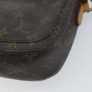 LOUIS VUITTON Monogram Saint Cloud PM Shoulder Bag M51244 LV Auth BA10464-17