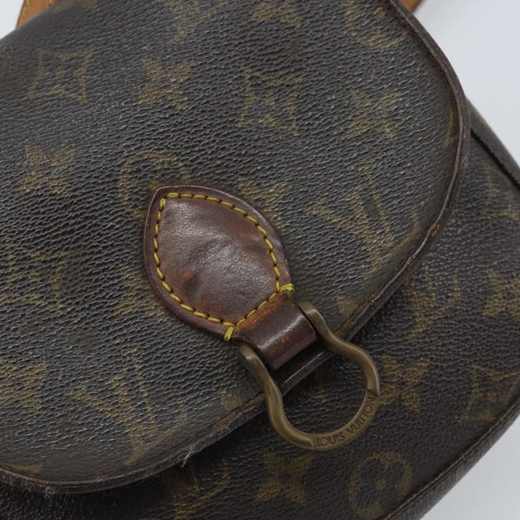 LOUIS VUITTON Monogram Saint Cloud PM Shoulder Bag M51244 LV Auth BA10464