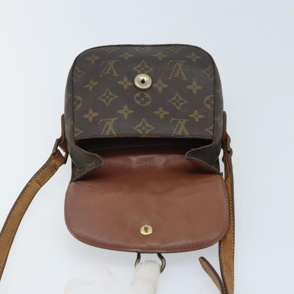 LOUIS VUITTON Monogram Saint Cloud PM Shoulder Bag M51244 LV Auth BA10464