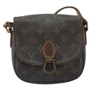 LOUIS VUITTON Monogram Saint Cloud PM Shoulder Bag M51244 LV Auth BA10464-13