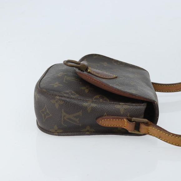 LOUIS VUITTON Monogram Saint Cloud PM Shoulder Bag M51244 LV Auth BA10464