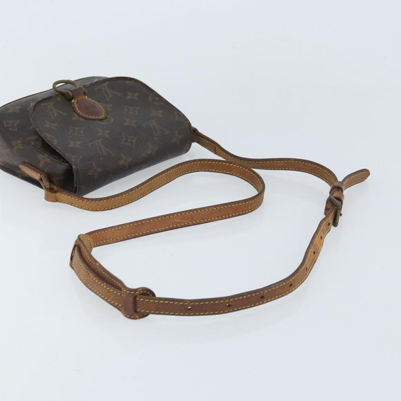 LOUIS VUITTON Monogram Saint Cloud PM Shoulder Bag M51244 LV Auth BA10464