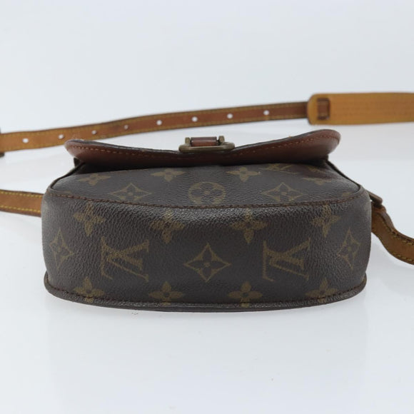 LOUIS VUITTON Monogram Saint Cloud PM Shoulder Bag M51244 LV Auth BA10464
