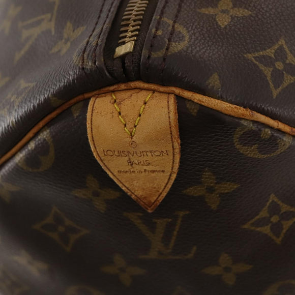 LOUIS VUITTON Monogram Keepall 50 Boston Tasche M41426 LV Auth BA10469