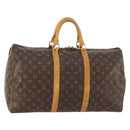LOUIS VUITTON Monogram Keepall 50 Boston Tasche M41426 LV Auth BA10469-1