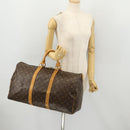 LOUIS VUITTON Monogram Keepall 50 Boston Tasche M41426 LV Auth BA10469-21