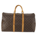 LOUIS VUITTON Monogram Keepall 50 Boston Tasche M41426 LV Auth BA10469-2