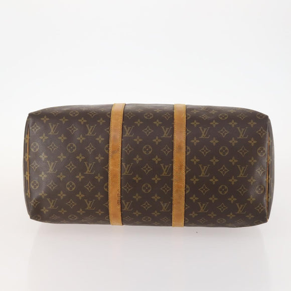 LOUIS VUITTON Monogram Keepall 50 Boston Tasche M41426 LV Auth BA10469
