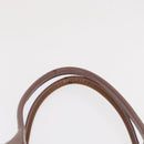 Salvatore Ferragamo Handtas Lakleer Paars Zilver Auth BA10471-9