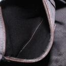 SAINT LAURENT Hand Bag Leather Brown Gold 156465 Auth BA10476-22