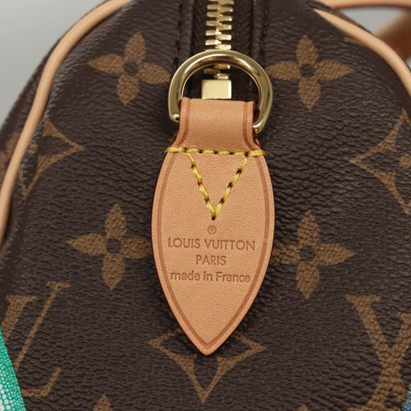 LOUIS VUITTON Pumpkin Yayoi Kusama Speedy Bandouliere 20 M46469 Auth BA1047SM