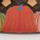 LOUIS VUITTON Pumpkin Yayoi Kusama Speedy Bandouliere 20 M46469 Auth BA1047SM-19