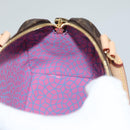 LOUIS VUITTON Pumpkin Yayoi Kusama Speedy Bandouliere 20 M46469 Auth BA1047SM-26