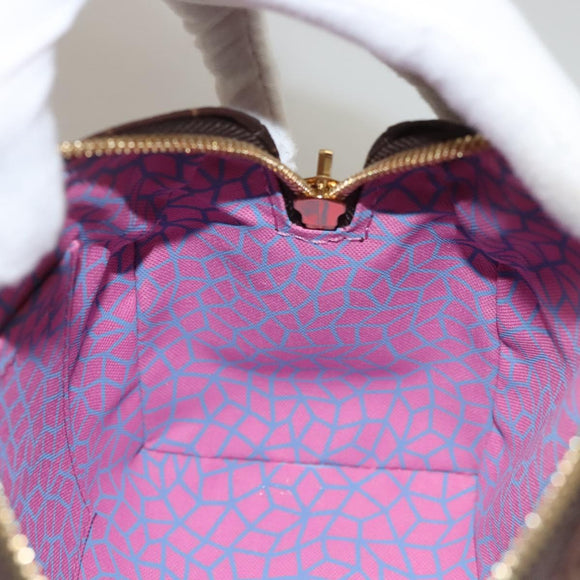 LOUIS VUITTON Pumpkin Yayoi Kusama Speedy Bandouliere 20 M46469 Auth BA1047SM