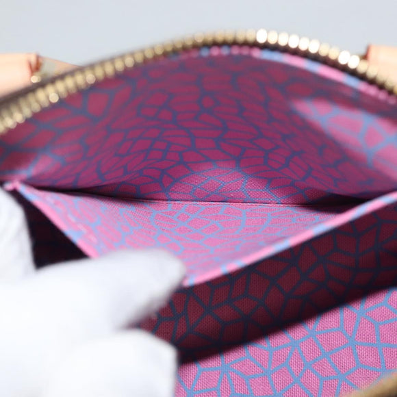 LOUIS VUITTON Pumpkin Yayoi Kusama Speedy Bandouliere 20 M46469 Auth BA1047SM