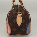 LOUIS VUITTON Pumpkin Yayoi Kusama Speedy Bandouliere 20 M46469 Auth BA1047SM-3