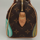 LOUIS VUITTON Pumpkin Yayoi Kusama Speedy Bandouliere 20 M46469 Auth BA1047SM-4