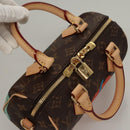 LOUIS VUITTON Pumpkin Yayoi Kusama Speedy Bandouliere 20 M46469 Auth BA1047SM-6