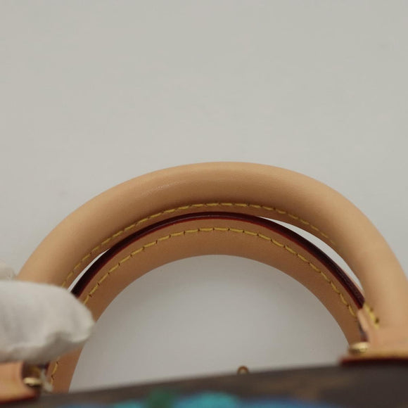 LOUIS VUITTON Pumpkin Yayoi Kusama Speedy Bandouliere 20 M46469 Auth BA1047SM