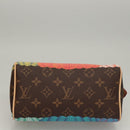 LOUIS VUITTON Pumpkin Yayoi Kusama Speedy Bandouliere 20 M46469 Auth BA1047SM-5