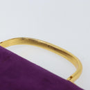 GIVENCHY Hand Bag Suede Purple Gold Auth BA10483-8