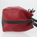 LOUIS VUITTON Epi Petit Noe Shoulder Bag Bicolor Black Red M44017 Auth BA10485-4