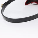 LOUIS VUITTON Epi Petit Noe Shoulder Bag Bicolor Black Red M44017 Auth BA10485-8
