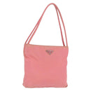 PRADA Tragetasche Nylon Pink Silber Original BA10488-1