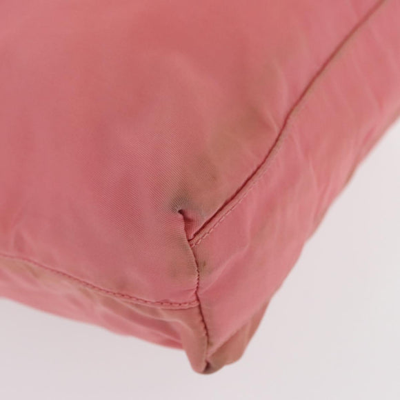 PRADA Tragetasche Nylon Pink Silber Original BA10488