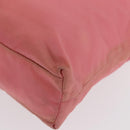PRADA Tragetasche Nylon Pink Silber Original BA10488-15