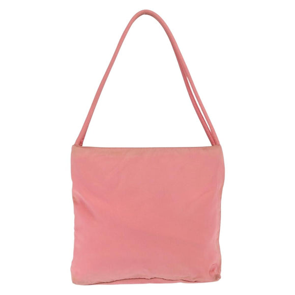 PRADA Tragetasche Nylon Pink Silber Original BA10488