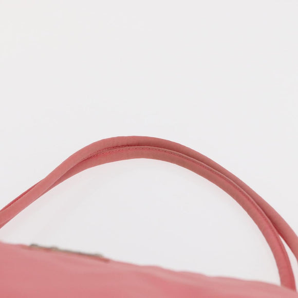 PRADA Tragetasche Nylon Pink Silber Original BA10488
