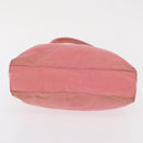 PRADA Tragetasche Nylon Pink Silber Original BA10488-5