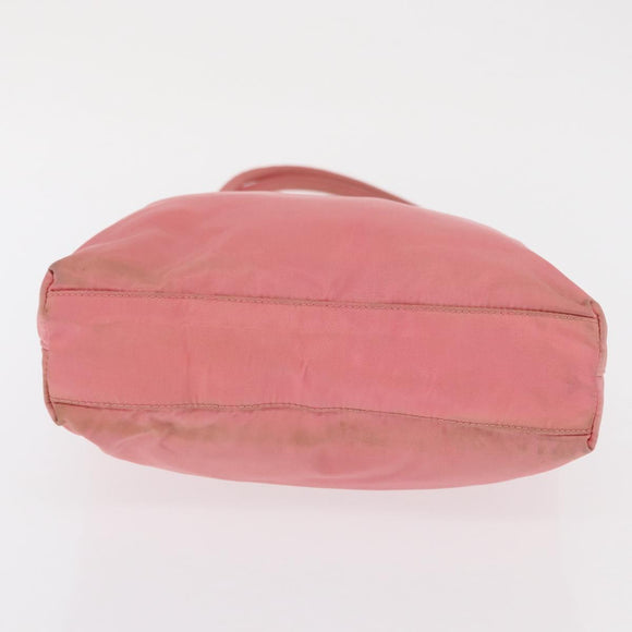 PRADA Tragetasche Nylon Pink Silber Original BA10488