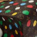 LOUIS VUITTON Monogram Painted Dots On the Go MM Bag M46379 LV Auth BA1048SM-17