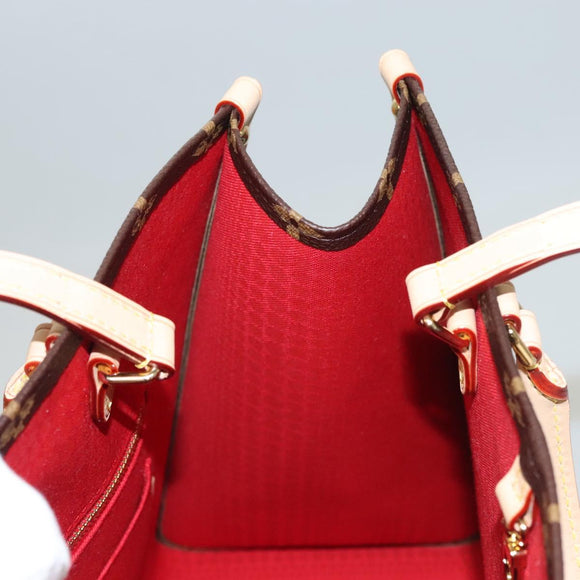 LOUIS VUITTON Monogram Painted Dots On the Go MM Bag M46379 LV Auth BA1048SM