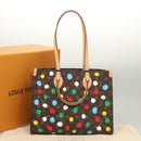 LOUIS VUITTON Monogram Painted Dots On the Go MM Bag M46379 LV Auth BA1048SM-12