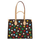LOUIS VUITTON Monogram Painted Dots On the Go MM Bag M46379 LV Auth BA1048SM-2