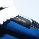 GUCCI GG Supreme Sherry Line Clutch Bag PVC Navy Gold 37 039 3087 Auth BA10493V-12