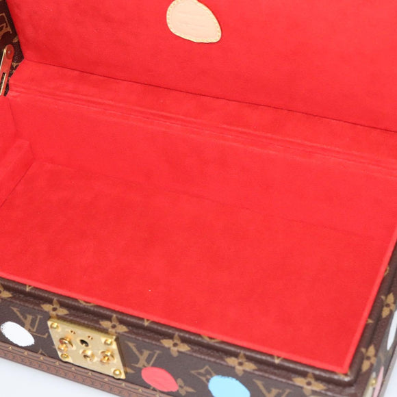 LOUIS VUITTON Painted Dots Yayoi Kusama Coffret 8 Montor M10132 LV Auth BA1049SM