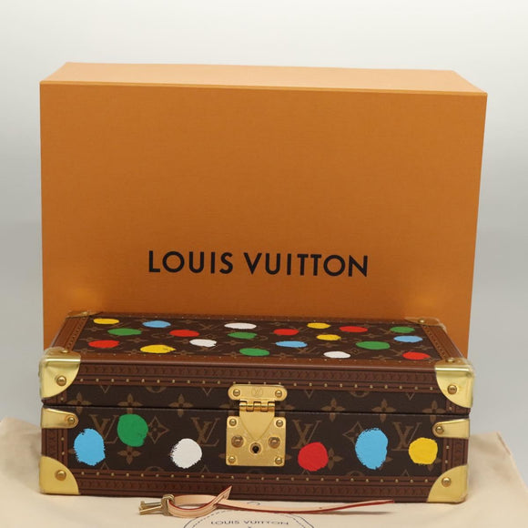 LOUIS VUITTON Painted Dots Yayoi Kusama Coffret 8 Montor M10132 LV Auth BA1049SM