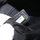 CHANEL Wild Stitch Hand Bag Leather Black Gold CC Auth BA10500V-12